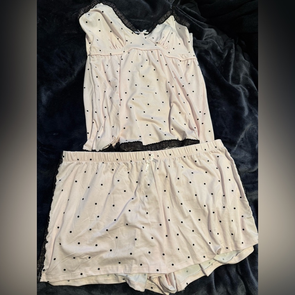 Polka Dot Sleepwear Set